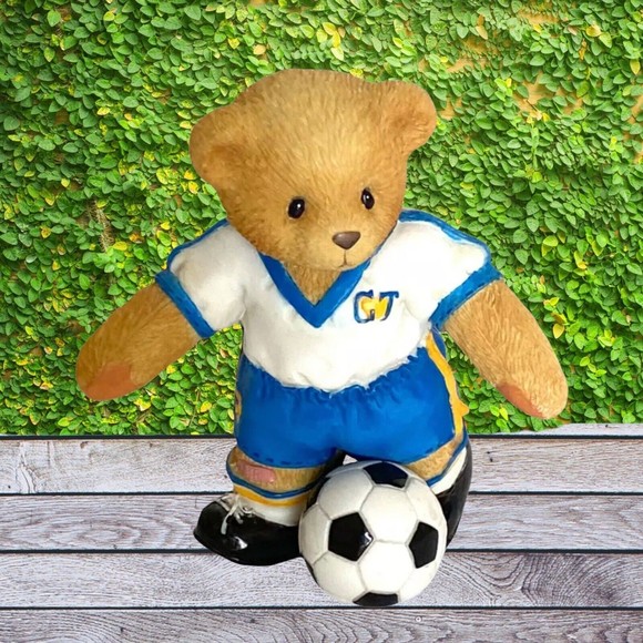 Soccer Player Cherished Teddies #302678 "We Make A Winning Team”1997 Whitney - Picture 9 of 9